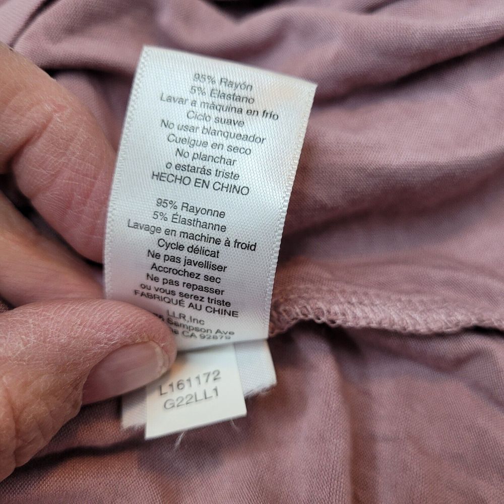 LuLaRoe Simply Comfortable, Pink Tunic‎ Top 3/4 Sleeve, Size M - Picture 4 of 6
